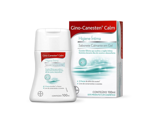 Sabonete íntimo calmante em gel Gino-Canesten® Calm
