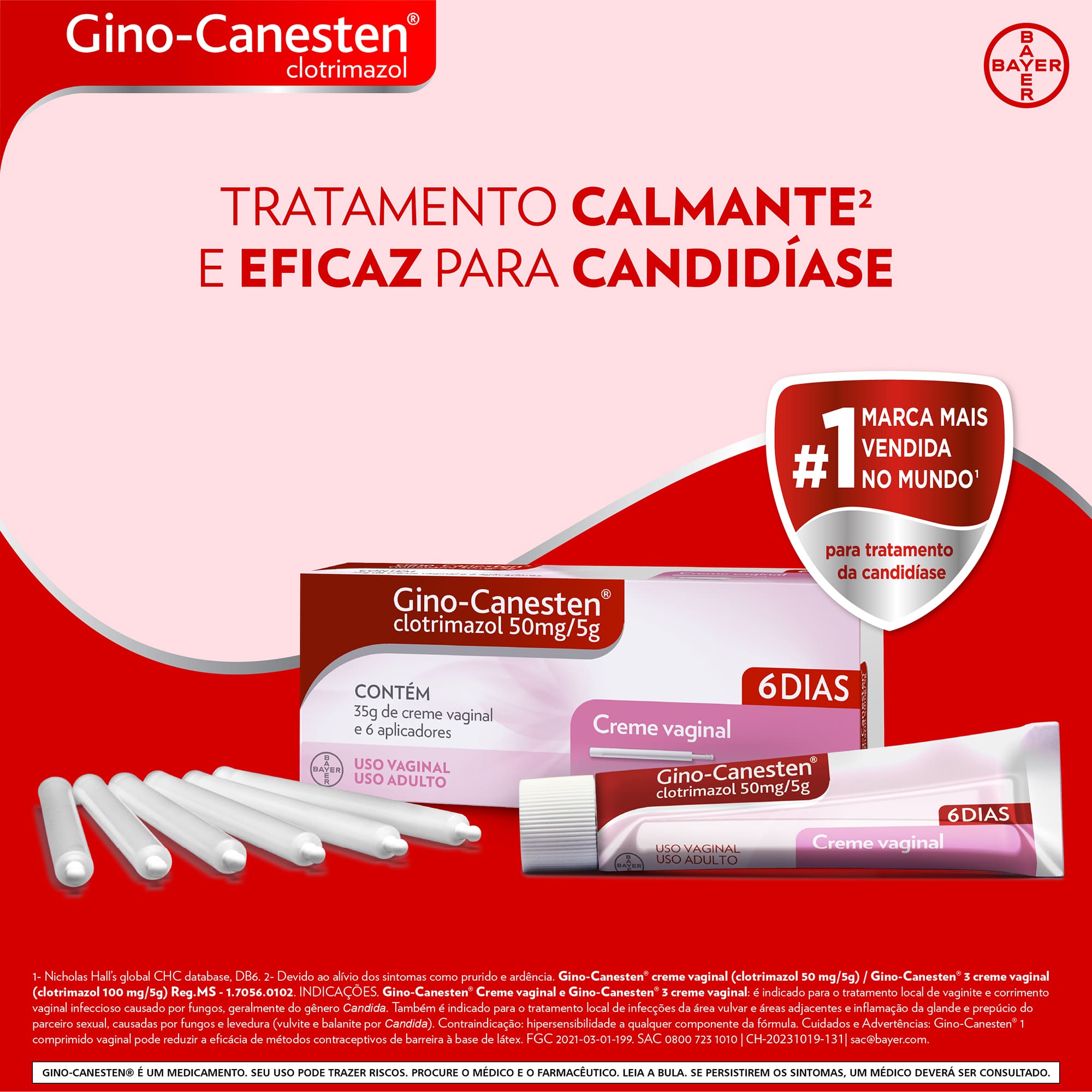 Gino canesten calmante